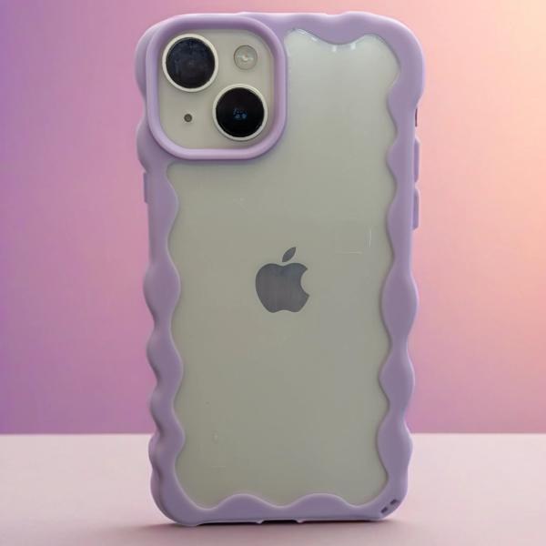 WAVY EDGE TRANSPARENT CASE
