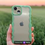 WAVY EDGE TRANSPARENT CASE