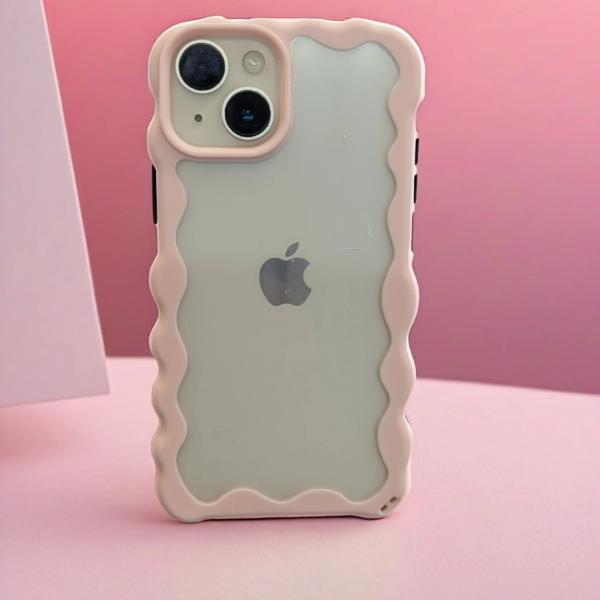 WAVY EDGE TRANSPARENT CASE